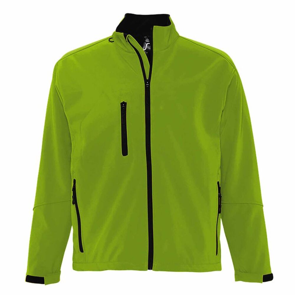 SOLS Mens Relax Soft Shell Jacket (Breathable, Windproof And Water Resistant) /